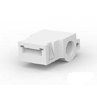 AMP Connectors - TE Connectivity 1-480307-8 ທາບ ເຮາຊິ້ງ 250 FLAG FASTON INSL POD LP NATURAL