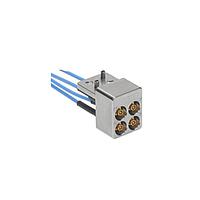 Molex 73358-1270 ຕົວເຊື່ອມ VITA 67.1 4 PORT ODULE ບລອກອະລູມິນຽມ