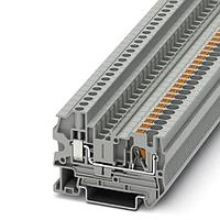 PHOENIX CONTACT 3211866 ບລອກທາມິນາລ໌ບຣິວີດ DIN Rail PTU 4 BK