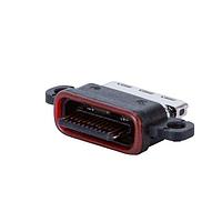 Same Sky (formerly CUI Devices) UJ32-C-H-G-SMT-4-P24-TR-68 USB Type C Type C, 3.2, ຢູ່ຮະດັບຮອງ, ກະດານທອງ 30u, ຕິດຢູ່ພື້ນຜິວ, 24 ຂາ, T&R, IP68