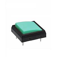 NKK Switches JF15SP4F Tactile Switches OFF-(ON) SQUARE BODY GREEN PIANO ACTUATOR