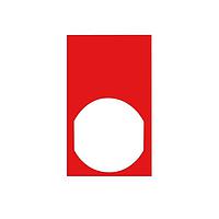 SCHNEIDER ZBY64101 Legend ENGRAVABLE LEGEND 30x50 ແດງ