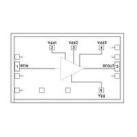 Analog Devices HMC499-SX ເພີວແອມພລິຟາຍເອັດ I.C., 21-32GHz ເພີວພາວລະງັນກາງ Amp Die