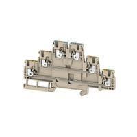 Weidmuller 2428840000 ບລອກທເີມິນອະກອນລະບົບ DIN Rail A3T 2.5 N-FT-PE