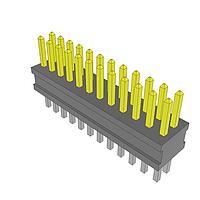 Samtec FTSH-112-01-FM-D ສາຍຫົວການຕິດຕັ້ງທີ່ມີຄວາມໜ້າໃຈສູງ, ຊ່ອງຫົວ .050"