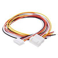 Adafruit 4875 ກະຊວງສາຍສະບັບສະຕິກສະຕິກ 2.5mm Pitch 5-pin Cable Matching Pair - ສອງຮອບ JST XH