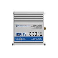 Teltonika TRB145103000 ເກດໄວ້ 4G CAT1 Gateway, ພອດ RS485, 1x SIM, Micro USB. ເຂດພື້ນທີ່: ອາເມລິກາໃຕ້, ອອສເຕຣເລຍ, ນິວຊີແລນ, ໄຕ້ຫວານ. ໜ່ວຍຈັດຫາພະລັງງານຢູໂຣບ
