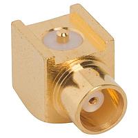 Amphenol RF 252149 ຕູ້ຕໍ່ PCB MCX R/A RECEPTACLE PCB 50 OHM ທາງທອງ