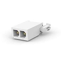 AMP Connectors - TE Connectivity 770166-2 ຫົວຂໍ້ການເຊື່ອມຕໍ່ PLUG HS 2 POS