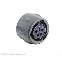 Eaton Souriau-Sunbank UTSX614E5SY ປລັກສະບັບບໍ່ມີຝາຫຼັງ, ມີຕິດຕໍ່ສົ່ງຜົນຍິງ 5 ຕົວ, IP68/69K ໃນສະພາບບໍ່ໄດ້ຕ້ອງການ, ການລະບຸລະຫັດ Y