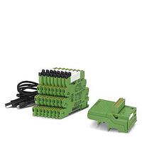 PHOENIX CONTACT 2906933 ເຄື່ອງມືແລະເຄື່ອງປະກອບ Terminal Block PLC-LOGIC-STARTER KIT2