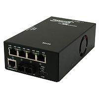 Lantronix S6120-1013-NA ຕົວແປສື່ສານ Media Converters 4x T1/E1 ION ມີ ETHERNET ໄປ FIBER, MM ST, 2KM