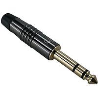 Io Audio Technologies IO-T3MCH ຕູ້ເຊື່ອມໂທລະສັບ Connector, 1/4 Inch, Chrome and Gold 90, Mono