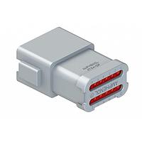 Amphenol SINE Systems AT04-12PA-EC01 ຕົວເຊື່ອມ AT Recpt 12 Way End Cap Enhanced A Key