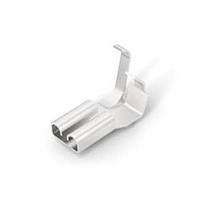 AMP Connectors - TE Connectivity 42486-4 ການຕັດການຢ່າງລວດເລັ່ມ .187 FLAG FAST RCPT 20-16 SPBR