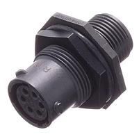 Amphenol SINE Systems RTS710N6S03 ຕົວເຊື່ອມ RECEPTACLE JAM NUT ຂະໜາດ 10 6POS SOCKET