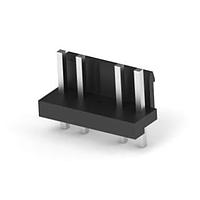 AMP Connectors - TE Connectivity 8-1717011-4 ຮອງສະໜອງສາຍແລະຮອງສາຍສົດ EP CONN.HDR ASSY 4/5P ສີດຳ (NO.3 POST)