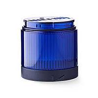 Auer Signal 910015405 ໂມດູນ Visual PC7DC LED ໄຟສະຫຼອງຄົງທີ່ 24 V AC/DC ສີຟ້າ, ສີດໍາ