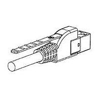AMP Connectors - TE Connectivity 2007312-1 ຊຸດປຸ່ມຕໍ່ເຊື່ອມ Modular Connectors / Ethernet Connectors Plug kit Half-Pint