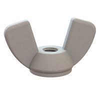 Essentra Components 0601032WNA ກຸມປຸ່ມປົວ Wing Nut, #10-32 Thread, .63 Height