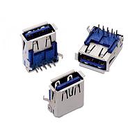 Wurth Elektronik 692121030100 ຕົວເຊື່ອມ USB Type A WR-COM 3.0 TypeA SMT 9Pin ຜູ້ຍິງ Horztl
