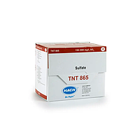 HACH TNT 865 ການທົດສອບຂວດ Sulfate TNTplus (150-900 mg/L SO₄, 25 Tests)