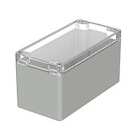 BOPLA 02231100 ກອງປົກຄຸມ ENCLOSURE, EUROMAS PC, 160 X 80 X 85MM, CLEAR LI, POLYCARBONATE, RAL 7035 BASE, M 231 G [330816090]