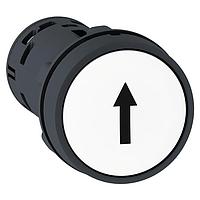 SCHNEIDER XB7NA15341 ຟລັດຊ໌ PB SPRING Rtn WHT NO+NC BLK UP ARROW