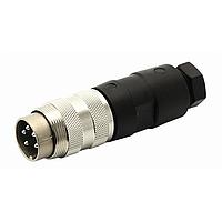 Amphenol Tuchel T 3400 554 ຕົວເຊື່ອມຊາຍຕົວຊື່ງກົງ 6C 4-6MM