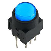 Well Buying PS004-L12NRR1XTUBXX ປຸ່ມກົດສະຫນອງ Pushbutton Switches PUSH SW 0.1mA 5VDC SPDT ULT BLUE LED