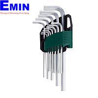 SATA 09108 12PC. ຊຸດແຂນຍາວ (SAE) (SAE) (1/16-3/8 inch)