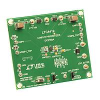 Analog Devices DC2160A ບອດສະຫຼຸບການທຳອິດ LTC4419CDD ສໍາລັບການຄຸ້ມຄອງພະລັງງານ - 18V ການປ້ອນຂໍ້ມູນຄູ່
