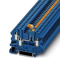 PHOENIX CONTACT 3073018 ບລັອກຂໍ້ມູນຕິດຕໍ່ດິສຄອນເນັກມີດ UT 4-TWIN-MT BU