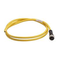 HARTING 21350200517010 ເສັ້ນສາຍອຸປະກອນຈັບສັນ / ເສັ້ນສາຍອຸປະກອນຂັບ M12 A-code 5-pin ຕົວຍິງຕົວກົງເຖິງປາກເປີດ, 1m, ປົກກະຕິ PVC ສີເຫຼືອງ
