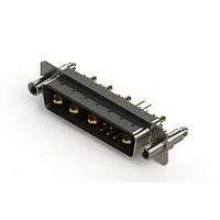 EDAC 627-9W4-624-1N6 ຕົວເຊື່ອມຕໍ່ Mixed Contact D-Sub Connectors Vertical Combo Dsub