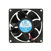 Orion Fans OD8025-48MBXE10A ພັງລົມ DC ພັງລົມ Axial, 80x80x25mm, 48VDC, 76.3CFM, 0.82"H2O, ປະສິດທິພາບສູງ, Tach/PWM