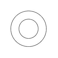 Essentra Components 17W07301 ວາຊເຊີທີ່ແບບແບບແບບແບບ, .390 ID, .720 OD, .300 ຄວາມຫນາ