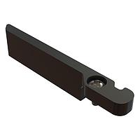 Wakefield Thermal 452E-200VLB-JT ອີເຈັກເຕີຣ໌ Ejector, 2" L, 7075-T6 Aluminum, ມືຊ້າງ, ອະນອດສີດຳ, ການຉີງ, ຫນາ