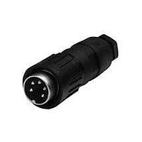 Amphenol Tuchel T3524-548 ຕົວເຊື່ອມ M Cbl Conn, ທາງທອງ 8P, ສະຕິກເລີຍ Cbl ຂະໜາດ 4-6 mm