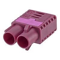 Rosenberger 59Z120-C00D ອຸປະກອນເສີມ ກອງພາສຕິກ ປລັກ ຕົວຕົນກົງ D BViolet