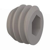 Essentra Components 011032T012 ຊຸດສູດສະກູຣ, ຫົວບໍ່ຊອກເກດ, ກະດູກ #10-32, ຄວາມຍາວ 1/8