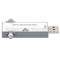 Fairview SBUA-180-12-010-SMA 5.5 dB NF, 18 GHz to 40 GHz, Low Noise Broadband Amplifier with 10 dBm, 18 dB Gain and 2.4mm