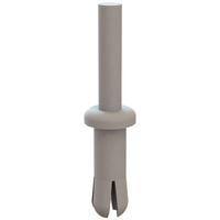 Essentra Components 61PR300000 ປຸດດັດດວງ Push-In Rivet, ຮູ Hole .187, ຄວາມຫນາ Panel .312-.440