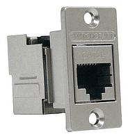 Switchcraft NHRJ45D5ESIDC ຕໍ່ຕົວຢ່າງ RJ45 FT Narrow PnlMntConn CAT5E IDC Shld