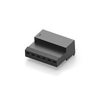 AMP Connectors - TE Connectivity 3-644574-6 ການປະກອບ Receptacle 06P MTA100 CONN ASSY BLK LF