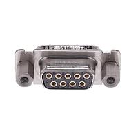 ITT Cannon DEMD9SJF225 ຮູບຮ່າງປະຕູ 90 pcb ກະແຈເຫຼັ້ມສະຫນາມ brkt screwlock SST shell