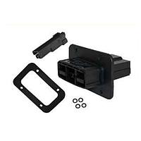 Anderson Power Products SBSX75A-PMPLUG-KIT-BLU ຊຸດປລັກຕິດຕັ້ງພານເລດ Heavy Duty Power Connectors SBSX-75A PANEL MOUNT PLUG KIT, BLUE SIGNAL