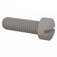 Essentra Components 011032F062 ກຸມສະກຣູວຽກເຄື່ອງຈັກ Fillister Slotted Screw, #10-32 Thread, 5/8 Lg