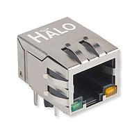 HALO Electronics HFJ11-E1G16E-L11RL Modular 1G EXT TEMP TabDown RJ45 ມີແມ່ຍູ່ G/G LED