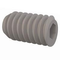 Essentra Components 010832T028 ຊຸດສູດສະກູຣ, ຫົວບໍ່ຊອກເກດ, ກະດູກ #8-32, ຄວາມຍາວ 9/32